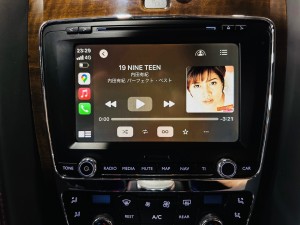 ベントレー　純正ナビ　外部入力　ナビ交換　ワイヤレス　CarPlay カープレイ　Android Auto アンドロイド　グーグルマップ　動画アプリ　Youtube ミラーリング　ユーチューブ　アマゾン　bentley カーオーディオ　名古屋