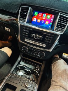 ベンツ　純正ナビ　後付け w164 w166　CarPlay ワイヤレス　カープレイ　Android Auto ミラーリング　hdmi入力　映像入力　外部入力　aux　コーディング　iPhone iPhone16 google Youtube グーグルマップ　Yahoo!カーナビ　動画視聴　動画再生　ml350 benz ntg4.5