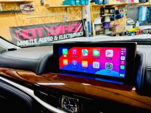 レクサス　マークレビンソン　純正　ワイヤレス　CarPlay カープレイ　スピーカー交換　音質向上　Youtube 動画　hdmi センタースピーカー　スコーカー　ミッド　ワイドレンジ　ミッドレンジ　ツイーター　サブウーハー　Android Auto アンドロイド　lx570 ls500 lc500 rx450 rx500 ls600 Audible Physics ram2 HOT WIRED ホットワイヤード　名古屋　カーオーディオ専門店