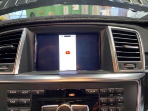 ベンツ　純正ナビ　後付け　CarPlay ワイヤレス　カープレイ　Android Auto ミラーリング　hdmi入力　映像入力　外部入力　aux　コーディング　iPhone iPhone16 google Youtube グーグルマップ　Yahoo!カーナビ　動画視聴　動画再生　ml350 benz ntg4.5 ntg5 ntg5.1 ntg5.0