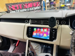 ワイヤレス　CarPlay カープレイ　Android Auto ミラーリング　映像入力　USB hdmi Youtube グーグルマップ　ヤフーカーナビ　iPhone iPhone16 スマホ　airplay レンジローバー　ローバー純正　メリディアン　純正メリディアン　ジャガー　純正ナビ　スピーカー交換　センタースピーカー　ツイーター　スコーカー　ミッドレンジ　サブウーハー　MERIDIAN lAND ROVER JAGUAR RANGE ROVER L405 オートバイオグラフィ 純正ナビ　音質向上　デュアルビューモニター　音質改善　CarPlay ワイヤレス　AVインターフェース　通販　名古屋　ホットワイヤード