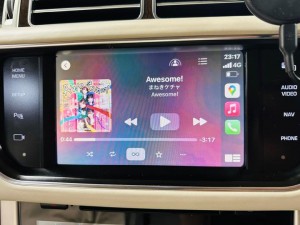 ワイヤレス　CarPlay カープレイ　Android Auto ミラーリング　映像入力　USB hdmi Youtube グーグルマップ　ヤフーカーナビ　iPhone iPhone16 スマホ　airplay レンジローバー　ローバー純正　メリディアン　純正メリディアン　ジャガー　純正ナビ　スピーカー交換　センタースピーカー　ツイーター　スコーカー　ミッドレンジ　サブウーハー　MERIDIAN lAND ROVER JAGUAR RANGE ROVER L405 オートバイオグラフィ 純正ナビ　音質向上　デュアルビューモニター　音質改善　CarPlay ワイヤレス　AVインターフェース　通販　名古屋　ホットワイヤード