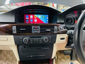 後付けCarPlay カープレイ　ワイヤレス　bmw 純正ナビ　iPhone Android Auto　cic road map premium 修理　