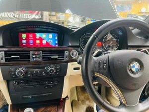 後付けCarPlay カープレイ　ワイヤレス　bmw 純正ナビ　iPhone Android Auto　cic road map premium 修理　