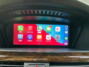 後付けCarPlay カープレイ　ワイヤレス　bmw 純正ナビ　iPhone Android Auto　cic road map premium 修理　