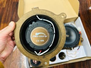 cx-5 cx-8 bose mazda 純正ボーズ　スピーカー交換　カーオーディオ　スピーカーセット　通販　diy プラグアンドプレイ plug and play ポン付け　カプラーオン　インナーバッフル　ツイーター　センタースピーカー　アップグレードキット　HOT WIRED ホットワイヤード　名古屋　ボーズサウンド　bose sound 純正bose　ce-165　Mercury Car Audio