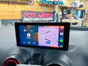 audi mib2 mib2 smart phone interface アウディ　純正　スマートフォンインターフェース　後付け　CarPlay Android Auto アンドロイドオート　カープレイ　インストール　オプション　購入　コーディング　ソフトウエア　ハードウエア　ワイヤレス　ミラーリング　q2 q3 a3 a4 iPhone スマホ　純正ナビ　カーナビ　Youtube