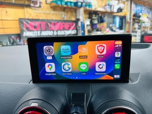 audi mib2 mib2 smart phone interface アウディ　純正　スマートフォンインターフェース　後付け　CarPlay Android Auto アンドロイドオート　カープレイ　インストール　オプション　購入　コーディング　ソフトウエア　ハードウエア　ワイヤレス　ミラーリング　q2 q3 a3 a4 iPhone スマホ　純正ナビ　カーナビ　Youtube